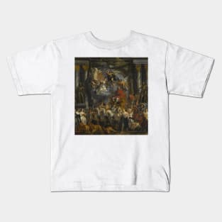 Triumph of Frederick Henry, Prince of Orange by Jacob Jordaens Kids T-Shirt